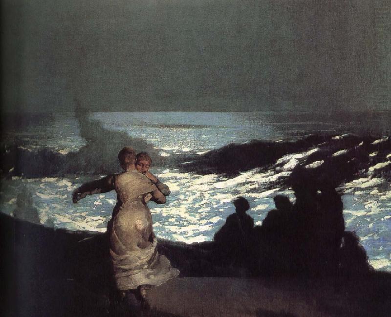 A summer night, Winslow Homer